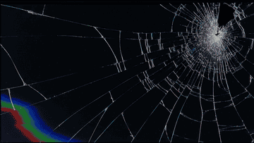 Edge to edge crack damage